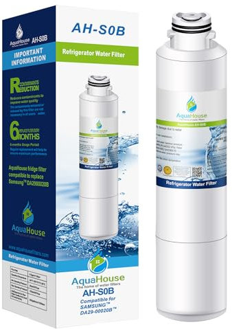 AquaHouse AH-S0B Compatible Water Filter for Samsung Fridge DA29-00020B, HAF-CIN/EXP, DA97-08006A-B, DA29-00020A