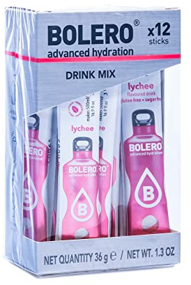 Bolero Poudre Sticks Lychee 12 x 3 g