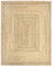 HAMID Jute Teppich, Alhambra Teppich Handgewebt 100% Naturfaser de Jute, Wohnzimmer, Schlafzimmer, Flurteppich, Farbe Natur (200x250cm)