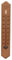 Spear & Jackson Thermomètre Bois Grand Modèle 40 cm, Marron