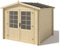 Salone Negozio Online Kelly Gartenhaus aus nordischem Holz, 300 x 200 x 223 cm, ohne Boden