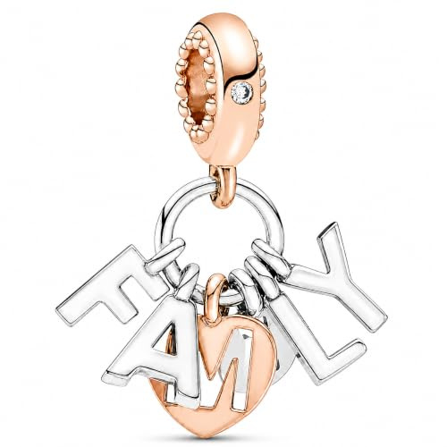 MariaFonte Charm Anhänger Neu 2025 Kompatibel Alle Marken Armbänder Halsketten Herz Family Baum Original Angebot Silber 925 Geburtstag Jubilaum Mama Kompatibel Glücksbringer Familie Weihnachten