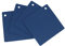 Alnicov Set of 4 Silicone Pot Holders Multi-Purpose Hot Pads,Non Slip Flexible Durable Heat Resistant for Table Kitchen Navy Blue