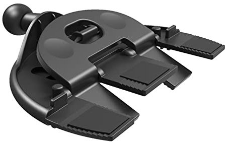 iSpchen Support Téléphone Voiture, Support Telephone Voiture à Fente CD Accessoires Clip de Support Telephone Voiture Grille Aeration Accessoire Rotule diamètre 17mm