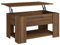 vidaXL Couchtisch Höhenverstellbar Kaffeetisch Wohnzimmertisch Beistelltisch Sofatisch mit Stauraum Braun Eichen-Optik 79x49x41cm Holzwerkstoff