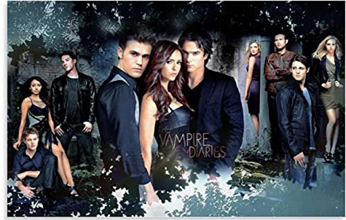 ANSNOW Vampire Diaries Posters Wood Jigsaw Puzzle 1000 Pieces Adult Toys Decompression Game