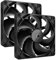 Corsair iCUE LINK RX140 140mm PWM Fans with iCUE LINK System Hub - Magnetic Dome Bearing - Dual Pack - Black