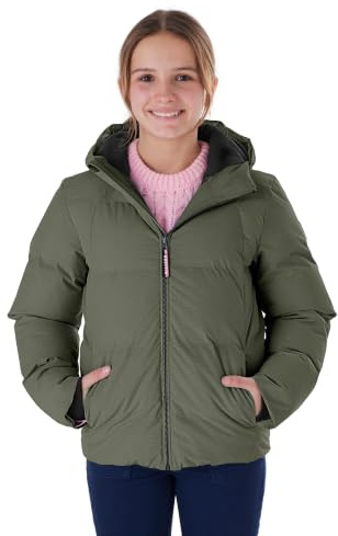 Killtec Mädchen Kow 357 Grls Qltd Jckt Steppjacke/Winterjacke mit Kapuze
