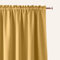 ROOM99 Vorhang mit Kräuselband Aura 140 x 260 cm Breite x Höhe Schiebegardinen Modern Curtain Wohnzimmer Schlafzimmer Senf, 1 Stück
