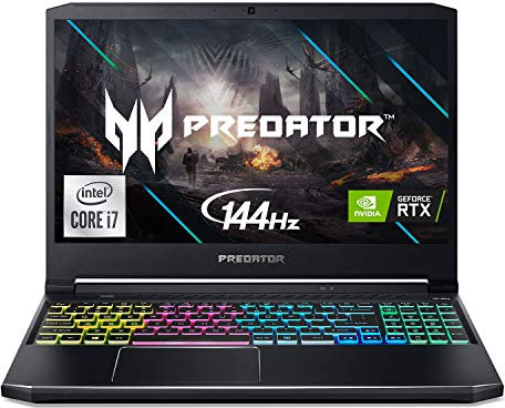 acer Predator Helios 300 Gaming Laptop | Intel i7-10750H | NVIDIA GeForce RTX 3060 | 15.6 FHD 144Hz 3ms IPS Display | 64GB DDR4 | 2TB NVMe SSD | WiFi 6 | US English RGB Keyboard |Windows 10 Home