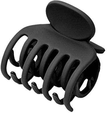 1 petite pince à cheveux pour queue de cheval haute, double rangée de dents, pinces à cheveux à griffe haute, pince à queue de cheval X8Q9 mignonne épingle à cheveux fixe