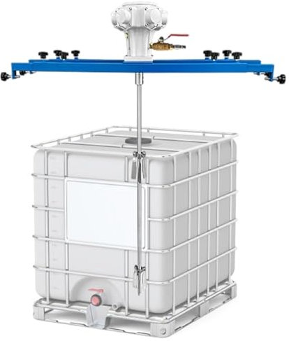 Pneumatischer Farbmischer, Farbrührer, Halterungs-Luftrührer, for Farblöser-Rührwerk, Stand-Farbmischer, Farbrührmaschine