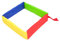 OFFIGAM 1stück Jump Square-Grid Spielzeug Für Junge Mädchen Vielfältige Vierfarbige Spielfläche Für Intelligentes Sensorisches Training Praktisches Outdoor-Training Für Junge