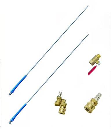 Générique De Nettoyage de radiateur, Outil de Nettoyage de radiateur, Outil de rinçage et de Nettoyage de radiateur, for Voiture/Camion/excavatrice/Grande Machine d'ingénierie