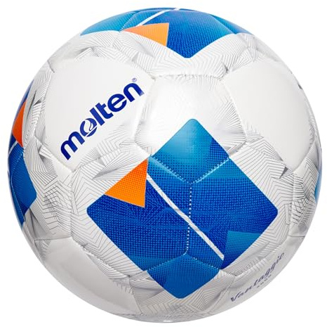 Molten Vantaggio 2000 Soft-Touch-Fußball, Premium-Trainingsball, Dicker 6 mm Dicker Schaumstoff, zusätzliche Weichheit, genießen Sie die Geschwindigkeit, glattes PU-Leder, Größe 4, Jungen und Mädchen