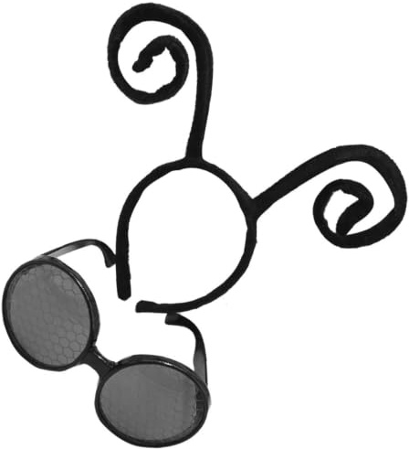 Hohopeti Serrage-tête Antennes Fourmi Noir, Accessoire Fête Cosplay Léger et Confortable pour Anniversaire, Déguisement Halloween et Bal Masqué – Bandeau Insecte Décoratif pour Femme