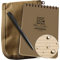 Rite in the Rain Wetterfestes Notizbuch-Set, 10,2 x 15,2 cm, Spiralbindung: hellbrauner Cordura-Stoffbezug, 10,2 x 15,2 cm, hellbraunes Notizbuch und ein wetterfester Stift (Nr. 946T-KIT)