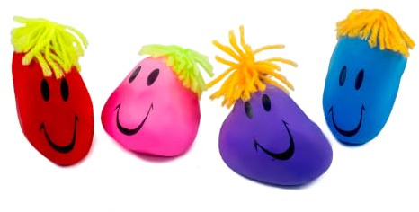 Moody Faces Stress Ball - Assorted