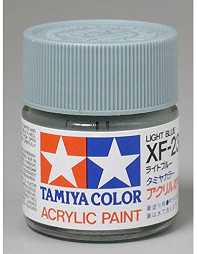 Tamiya Model Color Acrylic Paint XF-23 Light Blue Net 10ml 81723 with RCECHO Full Version Apps Edition