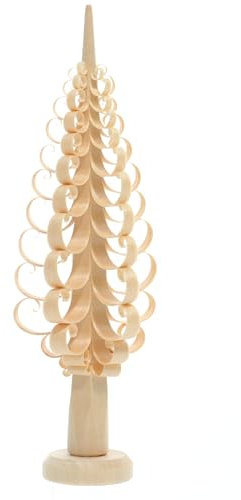 Rudolphs Schatzkiste Weihnachtsdeko Spanbaum H=16cm NEU Baum Weihnachten Seiffen Spanbäumchen Holzbaum Linde Erzgebirge