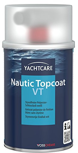 Yachtcare Nautic Topcoat VT - leicht zu verarbeitender Polyester Schlusslack