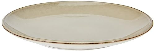 House Doctor 206260323 Teller, Glas, Eisen, grau, Dia: 27 cm