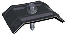 500 Stück Kalotten 26/50 Anthrazitgrau RAL 7016 für Trapezblech 20/1100 Weckman 76/18 Lichtplatten/Wellblech + Fassadenbauschrauben 6,5 x 64 mm Edelstahl VA A2 V2A mit Spitze und Dichtscheibe E16