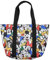 Disney Tote Travel Bag Mickey, Minnie, Donald, Goofy, Pluto Print (Multicolored)