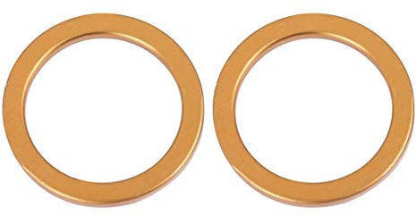 F FIERCE CYCLE 2x Krümmerdichtung Dichtring Auspuff Motorrad Auspuffkrümmer O-Ring Dichtung 30mm