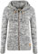 OXMO OXPhiladelphia Damen Strickjacke Grobstrick Cardigan mit Kapuze Reißverschluss 100% Baumwolle Regular fit, Größe:M, Farbe:Insignia B (791991)