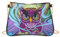 VETPW 5D DIY Eule Diamond Pasted Painting Cross-Body Tasche, Diamant Malerei Leder Münze Geldbörse Reißverschluss Handtasche, DIY Diamant Gemälde Unterarmtasche Makeup Schultertasche für Party Travel