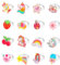 HIFOT 16 Stück Kinderringe Set Mädchen, Verstellbare Ringe Meerjungfrau Einhorn Ring Schmuck Set, Prinzessin Dress up Party Favors Ring
