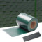 SWANEW Sichtschutzstreifen für Doppelstabmatten, 35 m x 19 cm mit 30 Clips, PVC Sichtschutzfolie für Zaun, Gartenzaun, Doppelstabmattenzaun, Sichtschutz, Grün, Beidseitiger Druck