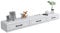 Floating Shelf Wall-Mounted TV Cabinet, Shelf for Floating Tray TV Components, Background Shelf for DVD/Blu-ray Player/White / 150cm