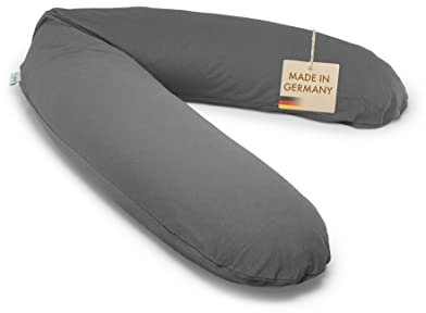 pic Bear Classic 190cm Stillkissen - hochwertiges Schwangerschaftskissen - (100% Jersey Baumwolle, Metall)