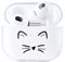 AKABEILA Hülle Kompatibel mit Apple AirPods 3 Hülle Case Silikon Transparent Durchsichtig AirPods 3rd Generation 2021 Schutzhülle Frontseite LED Sichtbar