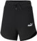 PUMA ESS 5 High Waist Shorts TR┃Sporthose für Damen, Puma Black, L