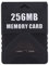 Ejoyous Carte Mémoire pour, Carte Mémoire de Jeu Haute Vitesse 8M-256M Compatible pour Les Jeux 2, Plug and Play(256M)