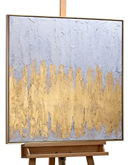 KunstLoft Acryl Gemälde 'Gleaming Hope' 80x80cm handgemalt Leinwand Bild