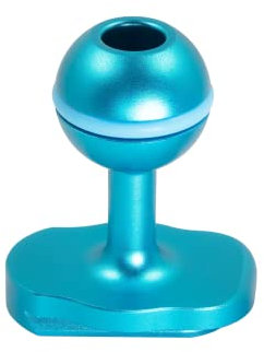 KONDOR BLUE | Mini Quick Release to Ball Head for Magic Arms| for Friction Arms, Israeli Arms, Camera Tripod, Gimbal, Video Monitor, Flash Bracket, Stabilizers | Blue