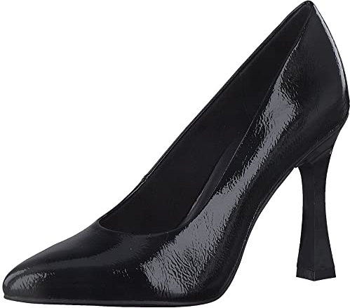 MARCO TOZZI 2-2-22406-20, Zapatos de tacón Mujer, Patente Negra, 39 EU