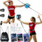 OVANTO Volleyball-Trainingsgeräte-Hilfe - Solo Volleyballausrüstung in 4 Stilen zum Servieren, Spike, Setzen und Passieren wie EIN Profi - Verstellbare Volleyball-Übungsgeräte Geschenk für Anfänger &