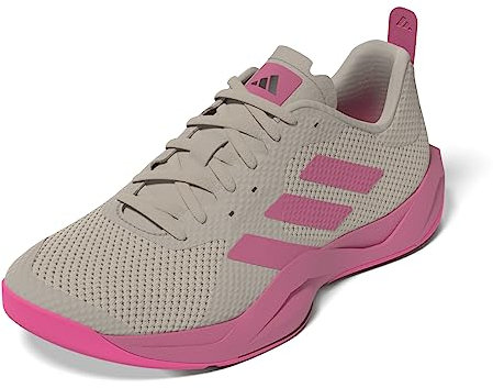 Adidas Damen Rapidmove Trainer W Shoes-Low (Non Football), Wonder Beige/Wonder Beige/Pink Fusion, 42 EU