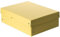 Original Falken PureBox Pastell. Made in Germany. 100 mm hoch DIN A4 gelb. Aufbewahrungsbox mit Deckel aus stabilem Karton Vegan Geschenkbox Transportbox Schachtel Allzweckbox