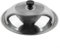 Zoegneer Edelstahl-Wok-Abdeckung, Bratpfannendeckel verhindert Ölspritzer, effiziente Dampfkontrolle, Pfannendeckel, Gemüsedeckel (30 cm)
