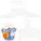 JOINPAYA 12St Kleiderständer für Puppen puppenkleiderschrank puppenschrank groß Kleiderbügel Mini-Hausaufhänger Organizer für Puppenkleidung Miniatur Regal Veranstalter Baby Zubehör