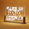 LUCKOR Cadeau Fete des Peres Personnalisé Cadre Papa - Idee Cadeaux Fête des Pères - Cadeau Papa pour Fête des Peres, Anniversaire Original - Cadre Photo Fete des Pères - Lampe Papa avec Bébé Photo