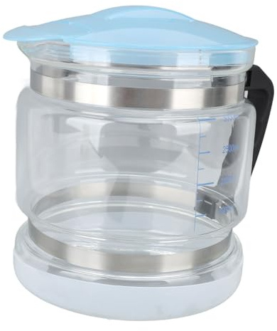 Destilador de Agua 4L para el Hogar Destilador de Agua de Belleza Dental, Recipiente de Agua Destilador de Botella de Colección de Vidrio de Reemplazo, Destilador de Agua para