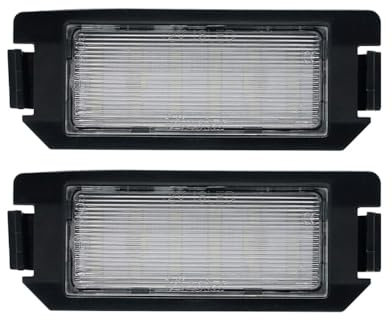 AUTO-STYLE Satz LED Nummerschildbeleuchtung kompatibel mit Hyundai/Kia diverse Modelle