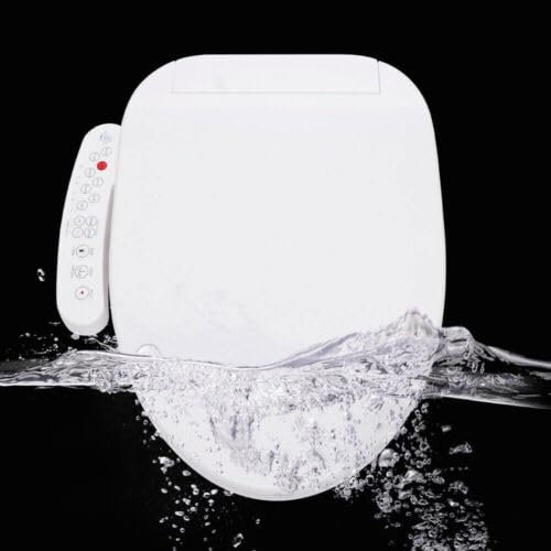 Absenkautomatische Toilettensitz M/DüSe Elektrischer Smart Bidet Wc Toilet Seat Sitz Aufsatz Elektrisch GewäRmter Klodeckel Intelligenter Beheizter Toilette Dusch Abdeckung Dusche Selbstreinigend